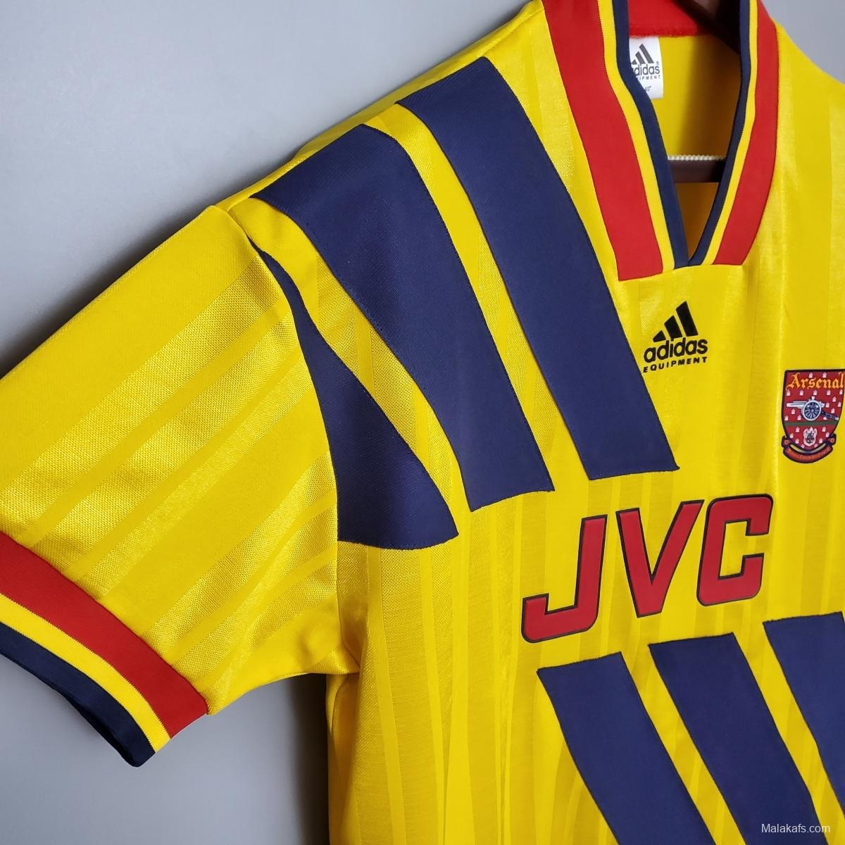 Retro Arsenal 93/94 away Soccer Jersey