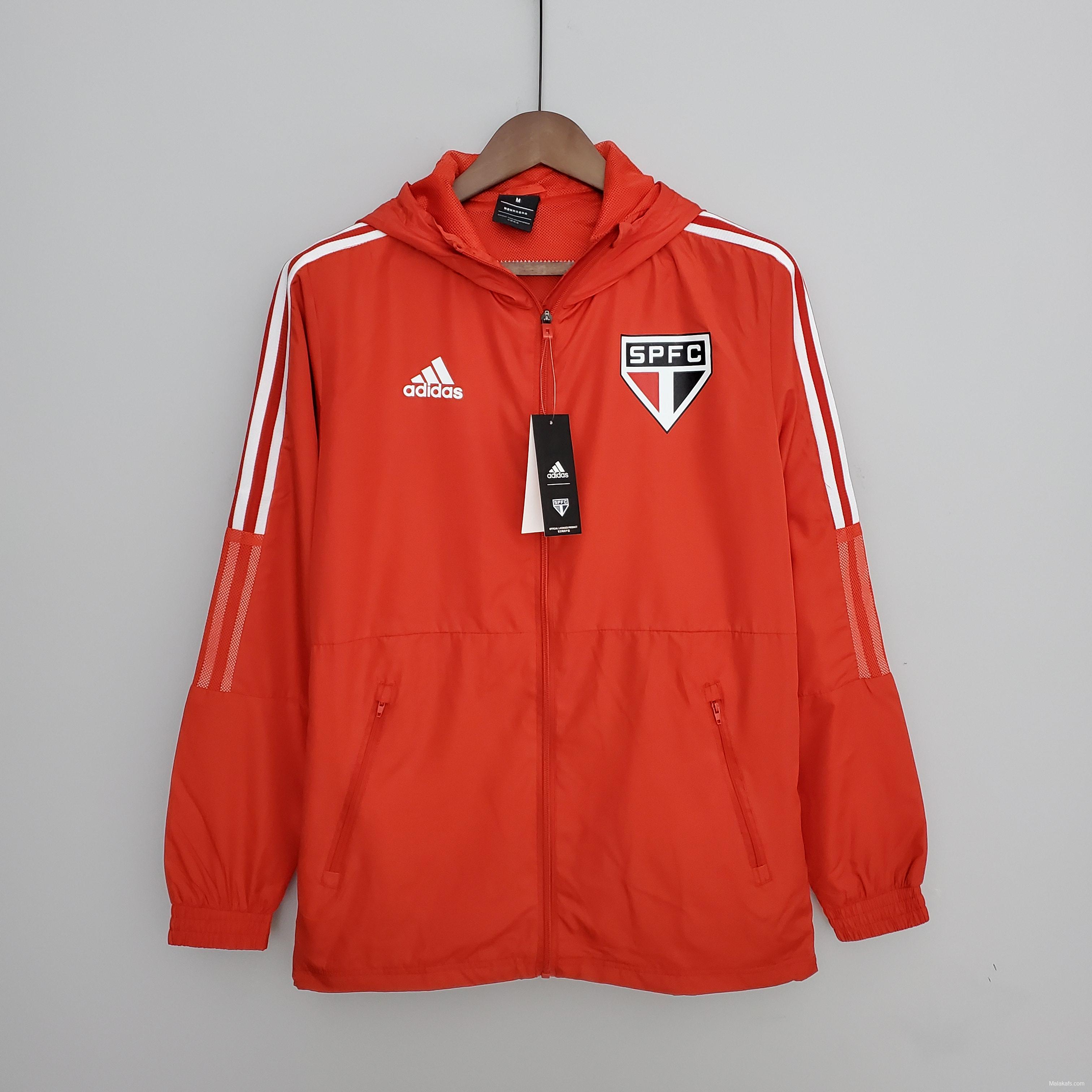 2022 Sao Paulo Windbreaker Red