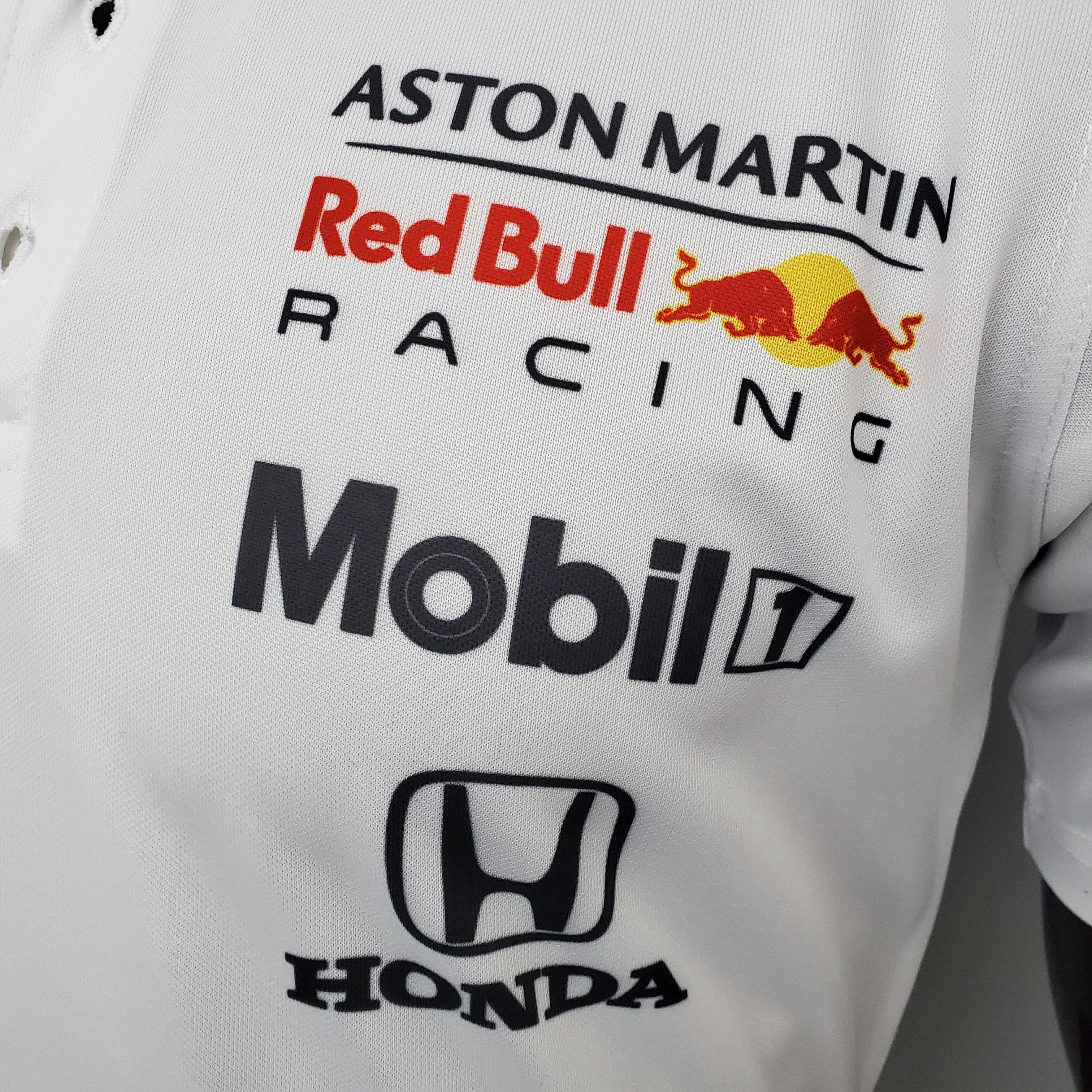 F1 Formula One; Red Bull Racing Suit; White s-5xl