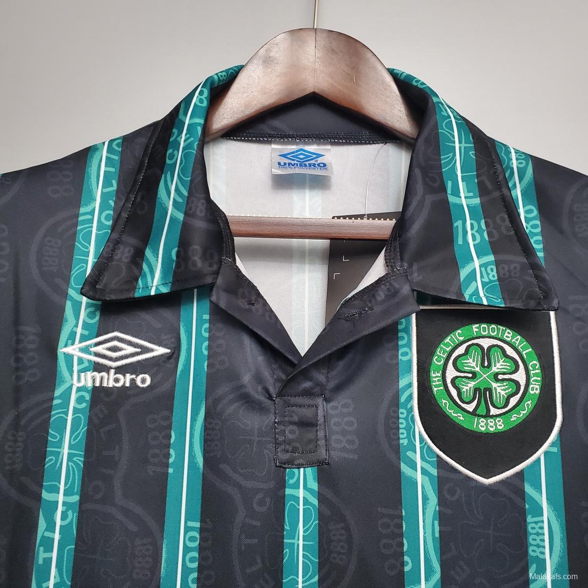 Retro Celtics 92/93 away Soccer Jersey