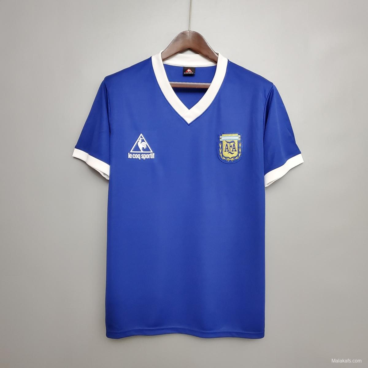 Argentina 1986 away - Retro version jersey