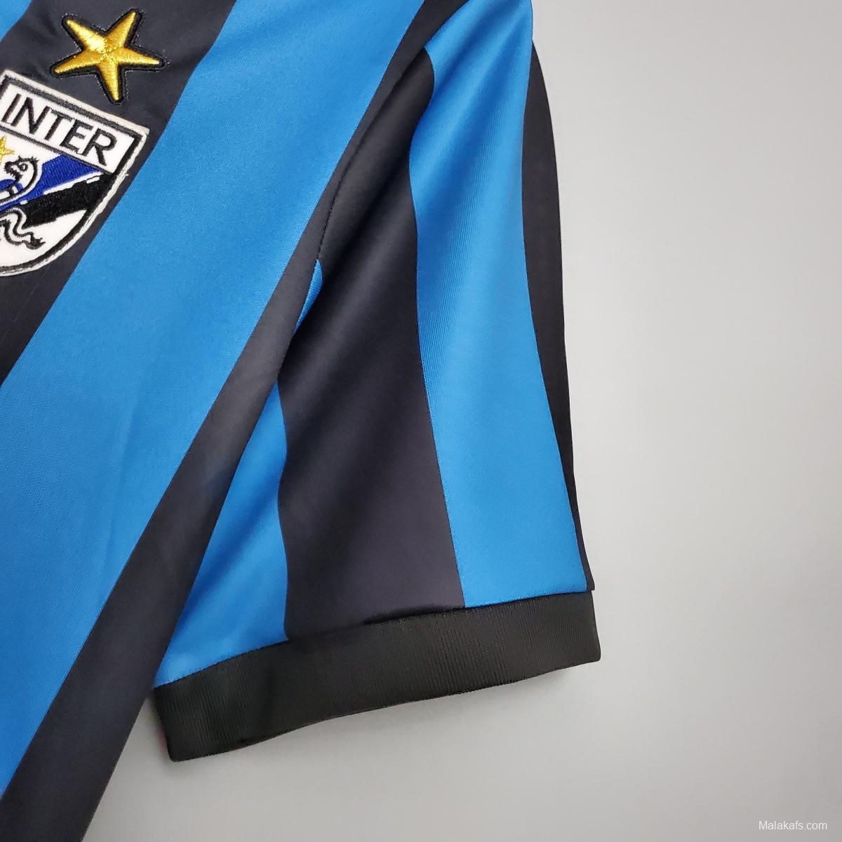 Retro 88/90 Inter Milan home Soccer Jersey