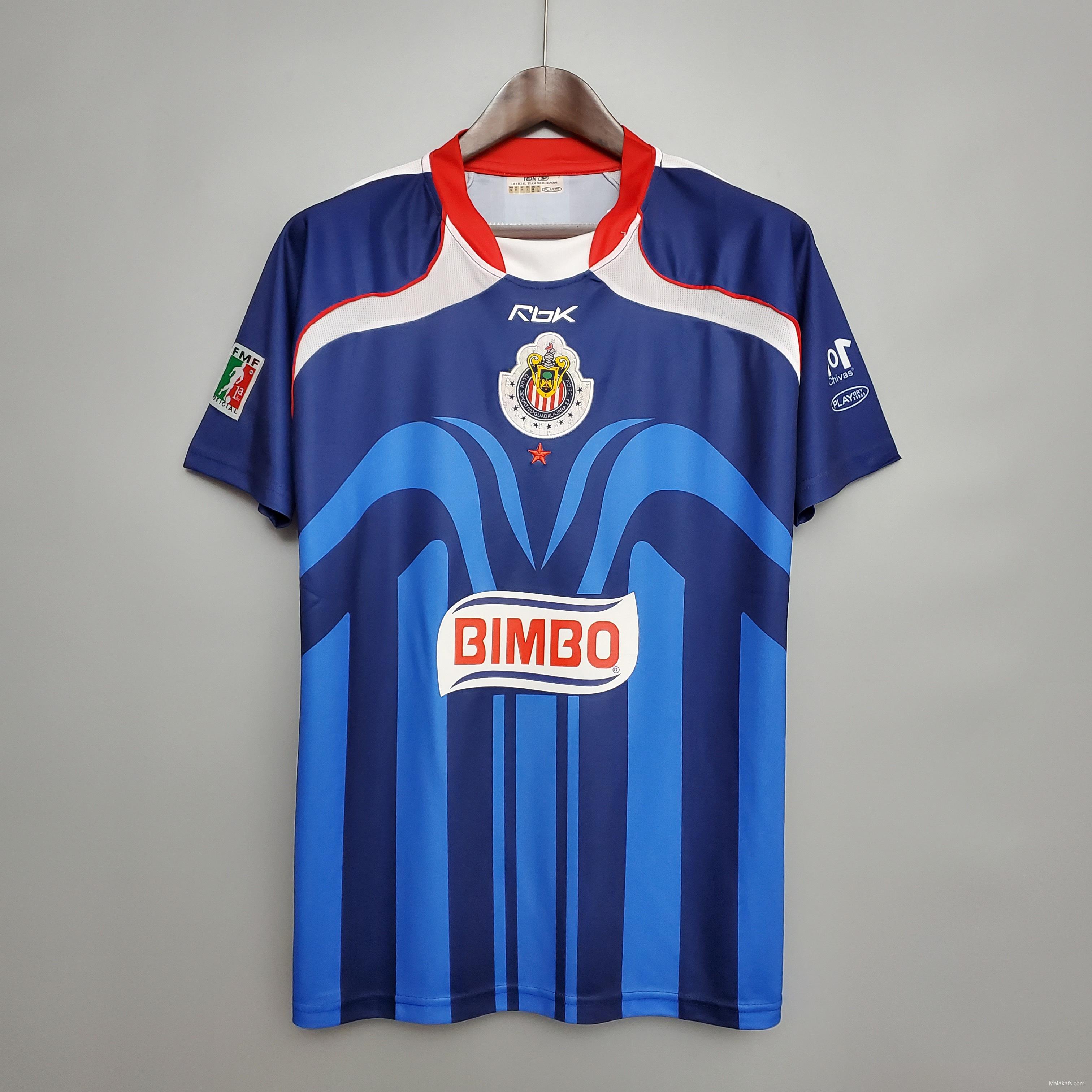 Retro 06/07 Chivas Guadalajara away Soccer Jersey