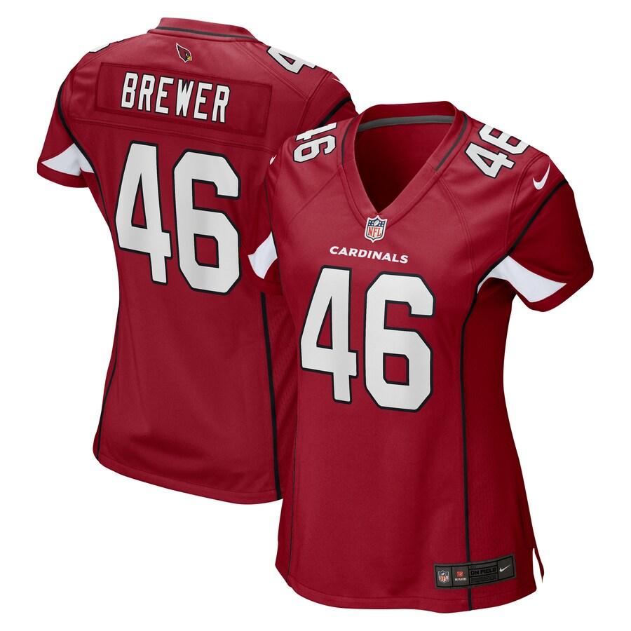 Women's Aaron Brewer Cardinal Player Limited Team Jersey