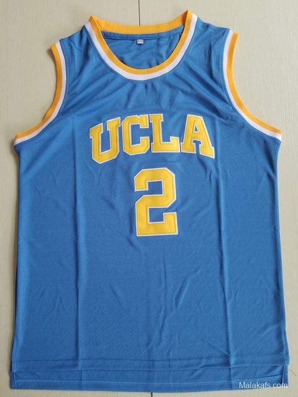 Lonzo Ball 2 UCLA College Light Blue Basketball Jersey
