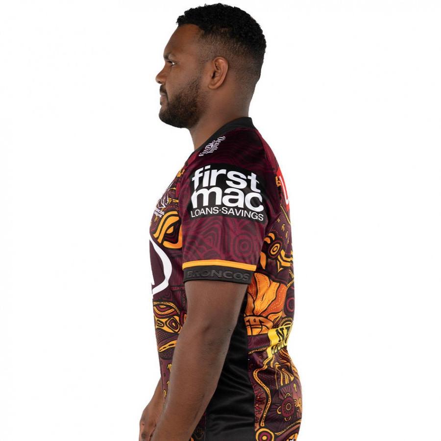 Brisbane Broncos 2021 Men's Indigenous Rugby Jersey