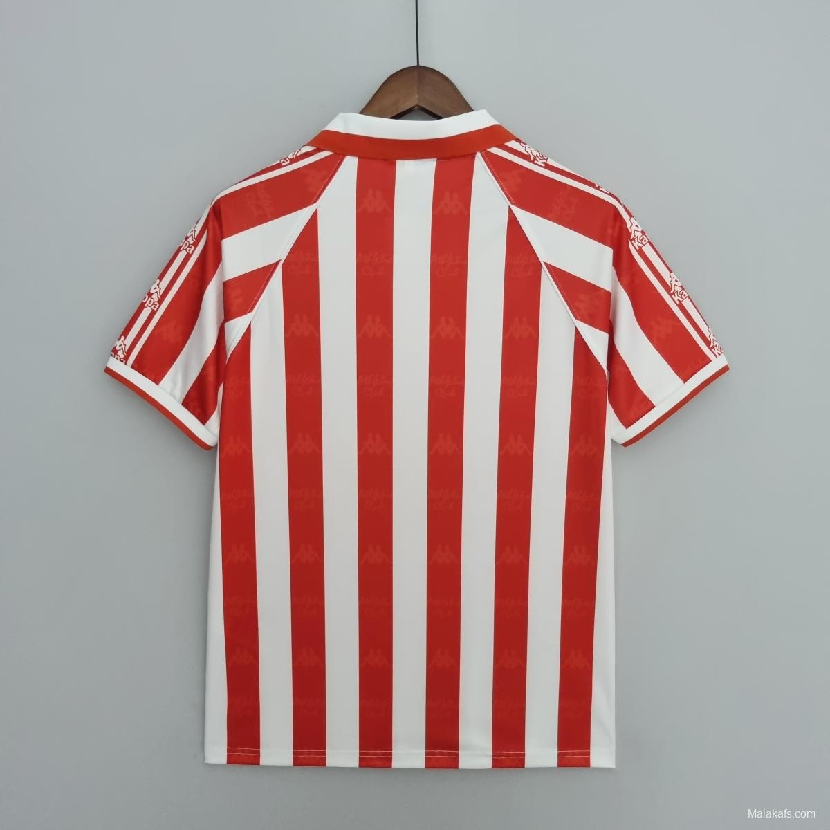 Retro 95/97 Athletic Bilbao home Soccer Jersey