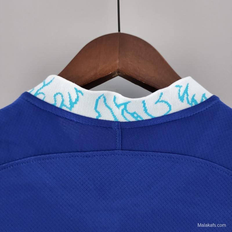 22/23 Long Sleeve Chelsea Home  Soccer Jersey