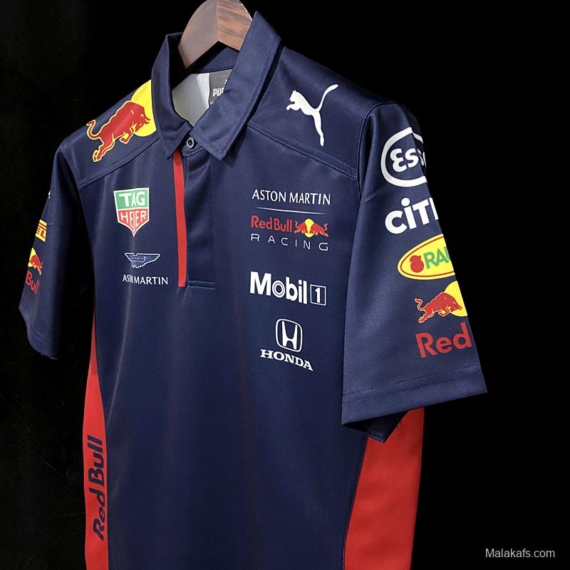 F1 Red Bull Royal Blue POLO 