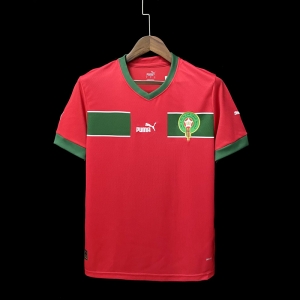 2022 Morocco Home Soccer Jersey