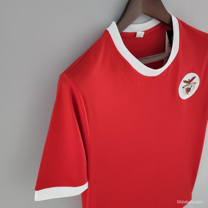 Retro 73/74 Benfica Home Soccer Jersey