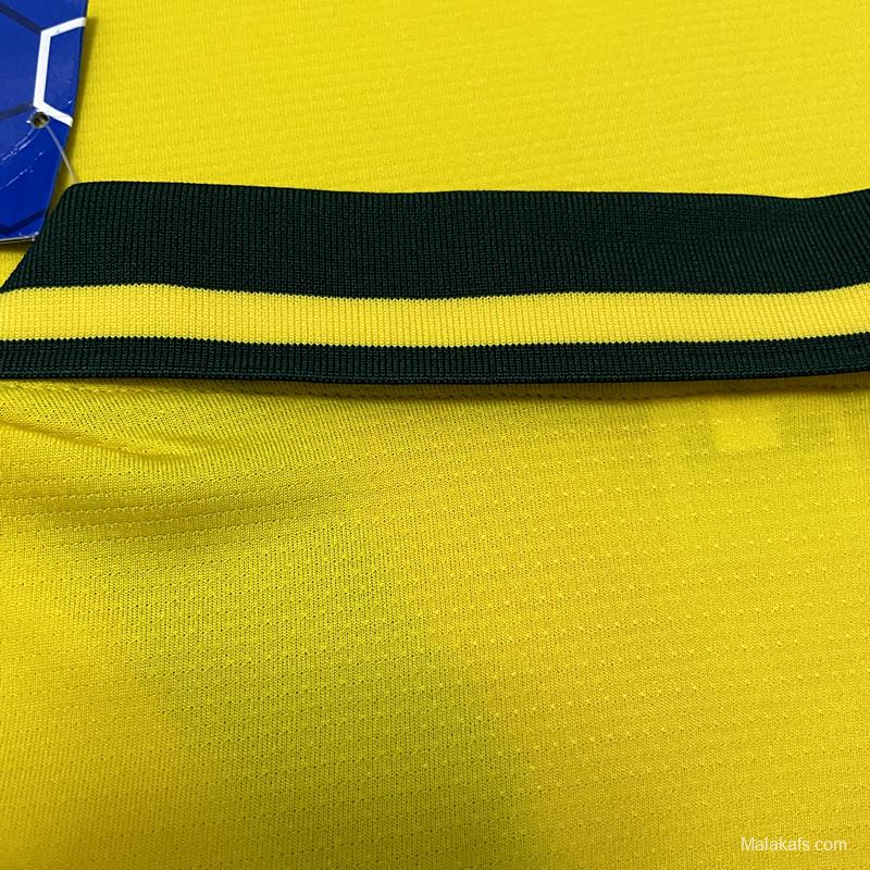 Retro 1994 Brazil Home Soccer Jersey