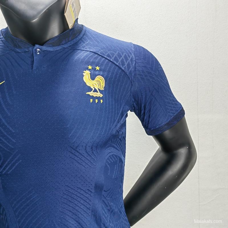 France 22/23 Home Player Version Jersey