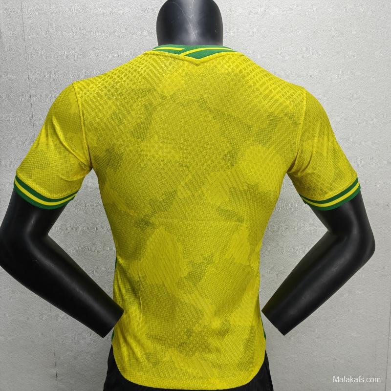 Brazil 2022 Jersey Player Version Yellow Special