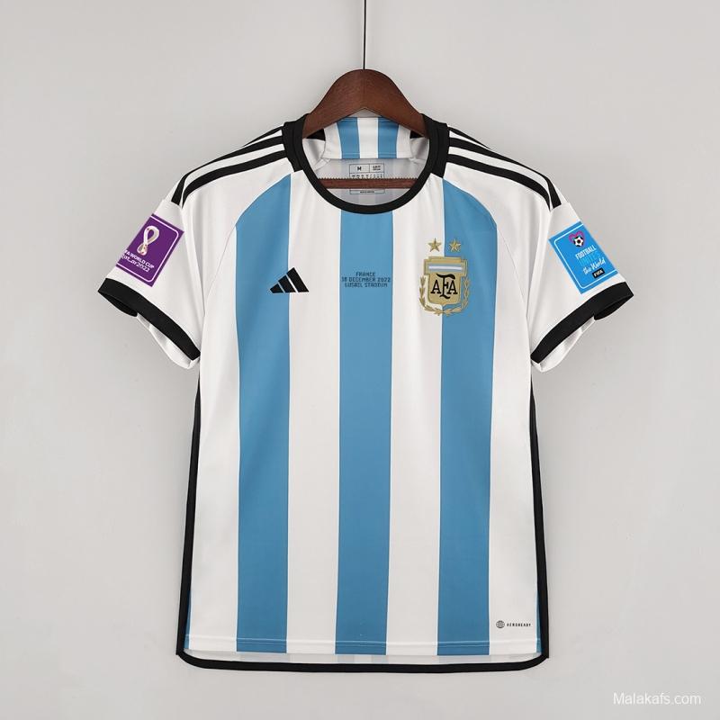 Argentina 22/23 home - Fans version - Final vs France jersey