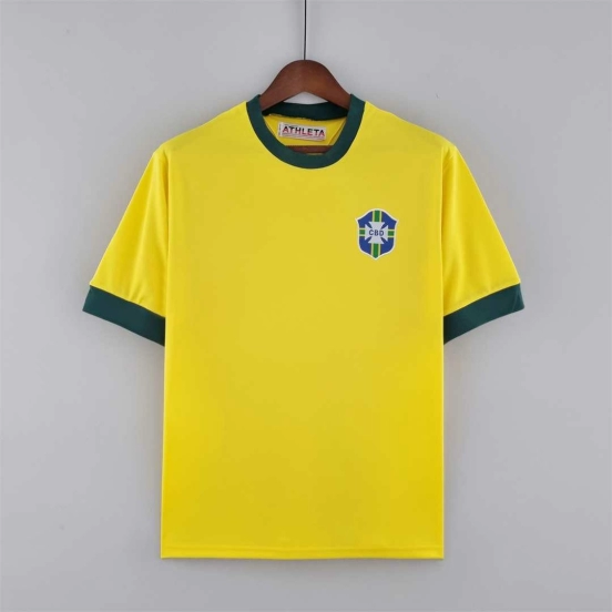 Brazil Retro 1970 Home #10 Pelé