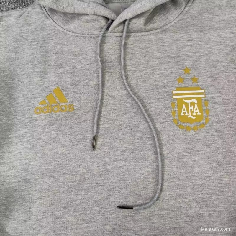 Argentina - Messi - Grey Hoodie