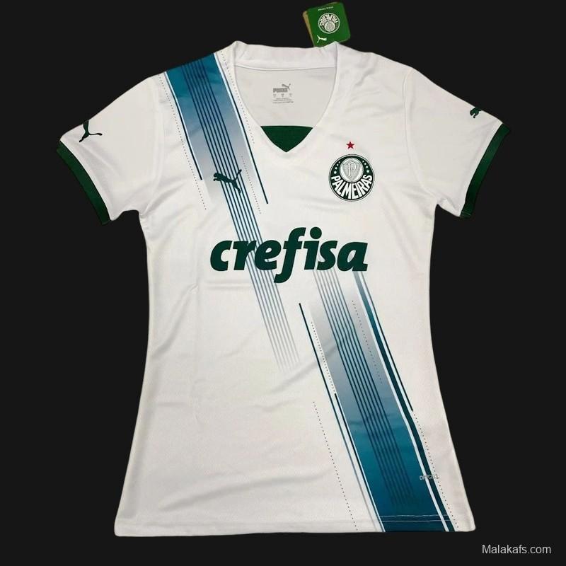 23/24 Palmeiras Away White Women Jersey