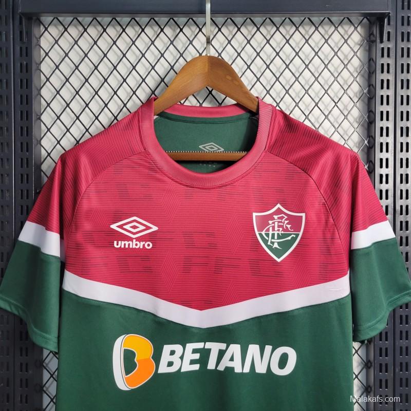 23-24 Fluminense Celestial Training Jersey Green+Red