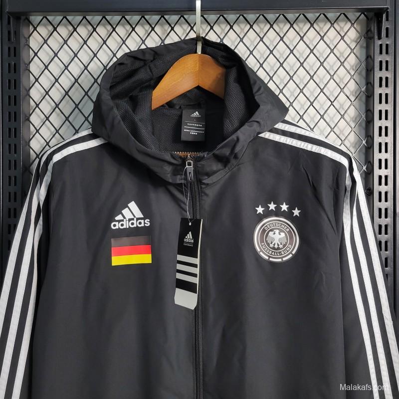 2023 Germany Black Windbreaker