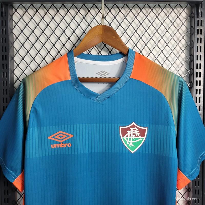 23-24 Fluminense Pre Match Blue Jersey