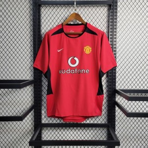 Retro  02/04 Manchester United Home Jersey