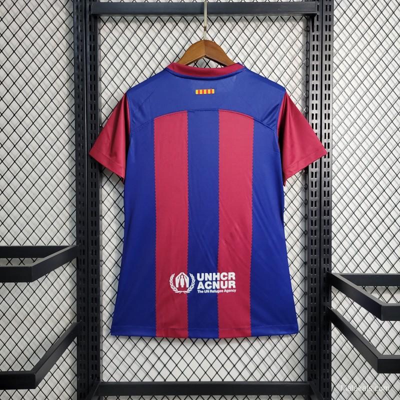 23-24 Women Barcelona Home Jersey