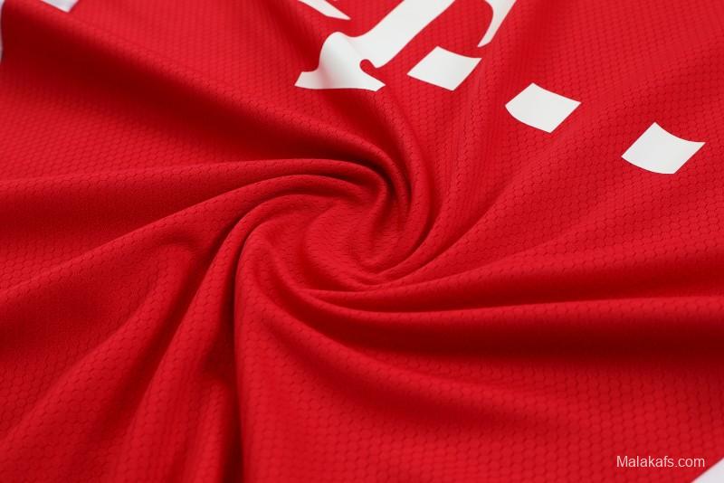 23-24 Bayern Munich Red Vest Jersey+Shorts