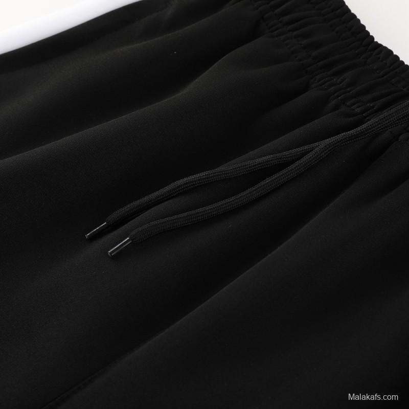 23/24 Juventus White Full Zipper Jacket+Pants