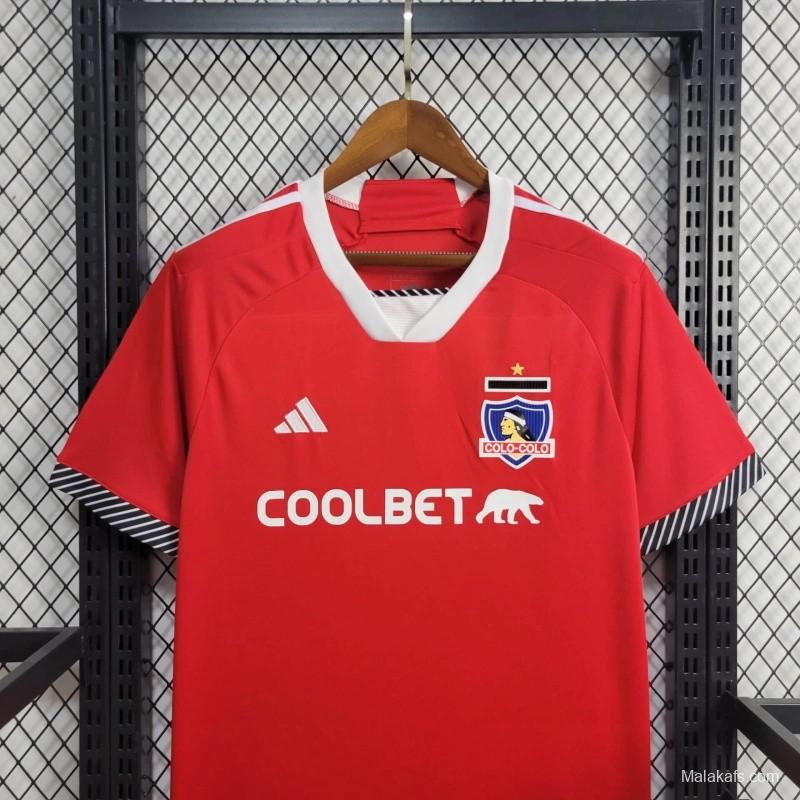 24/25 Colo Colo Third Red Jersey