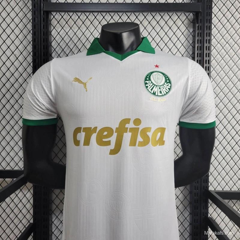 Player Version 24/25 Palmeiras Away Jersey