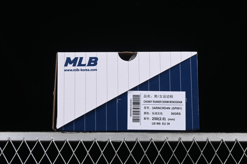 New York Yankees MLB Chunky Runner Basic Lightweight Casual Sneakers - 3ARNCRD4N50GRS