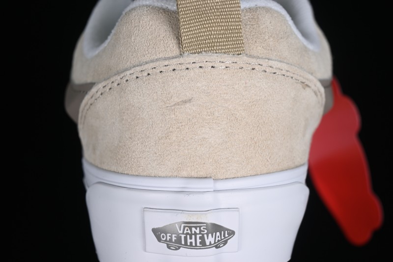 Vans Classics Knu Skool Cream Coffee Chunky Tongue Platform Sneakers - VN0009QCJD8