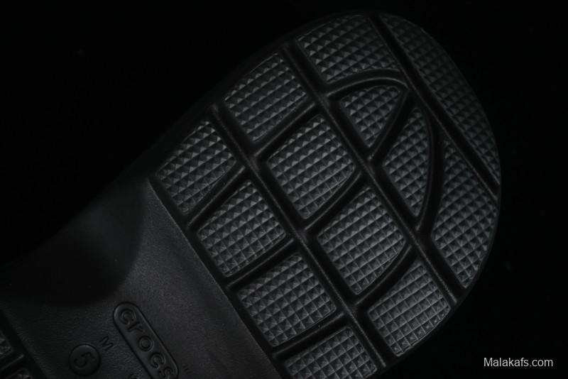 Crocs Classic Clog Retro Beach Sandals with Adjustable Heel Strap and Thick Sole - B.D4