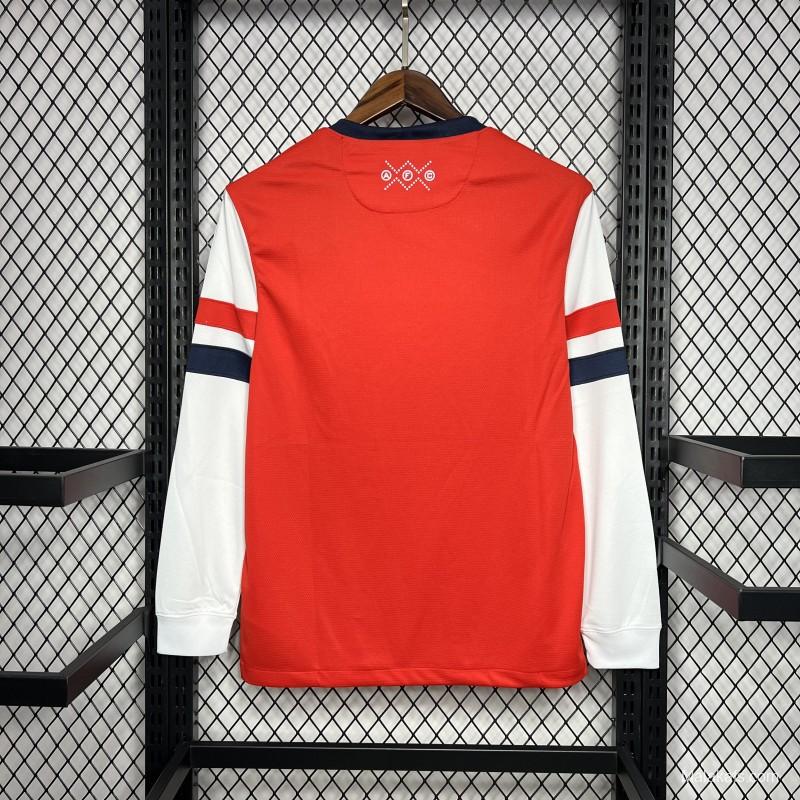 Retro 12/13 Arsenal Home Long Sleeve Jersey