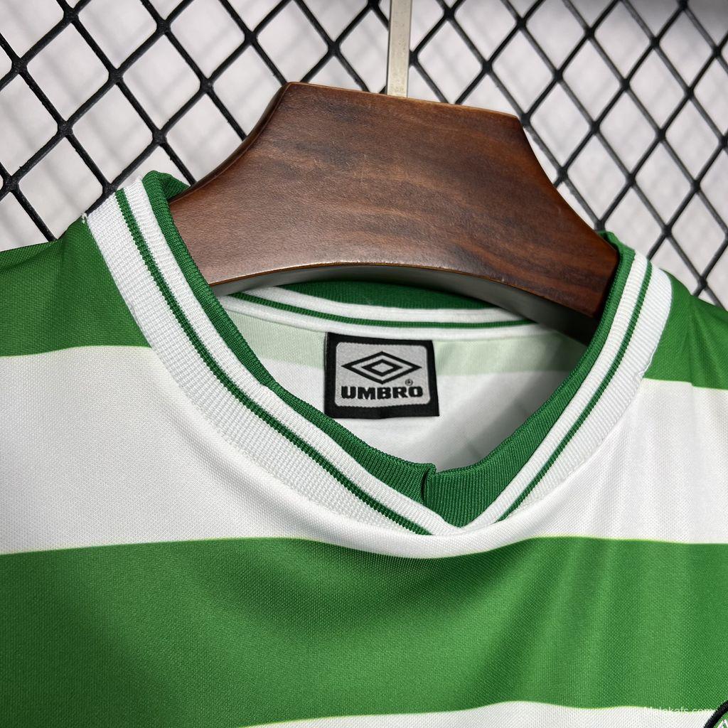 Retro 99/00 Celtic Home Jersey