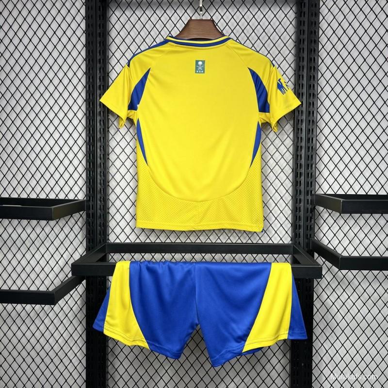 24/25 Kids Al-Nassr Home Jersey