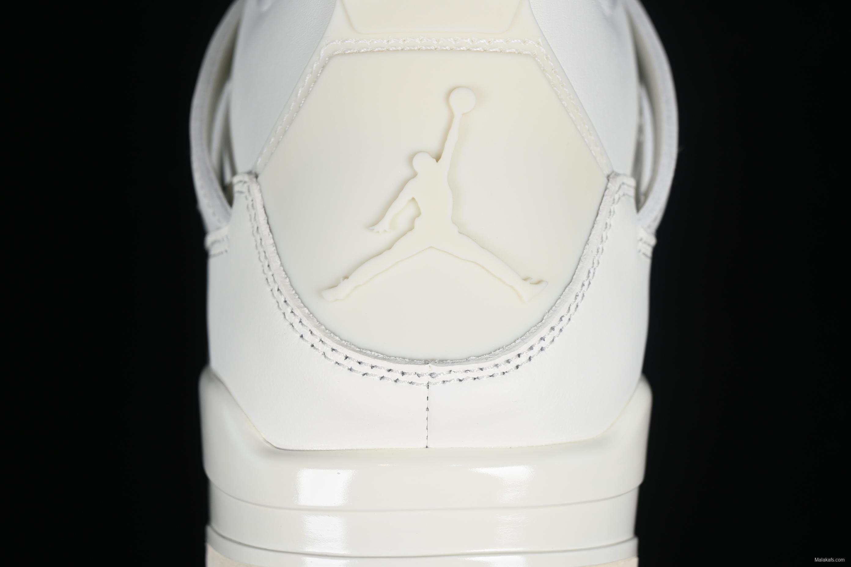 Nike Air Jordan 4 Retro Metallic Gold Basketball Shoes - AQ9129-170