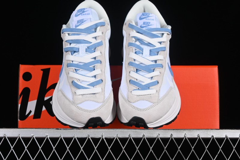 Nike Sacai VaporWaffle 3.0 Deconstructed Sneakers with Overlapping Swoosh and Double Tongue - DD1875-101