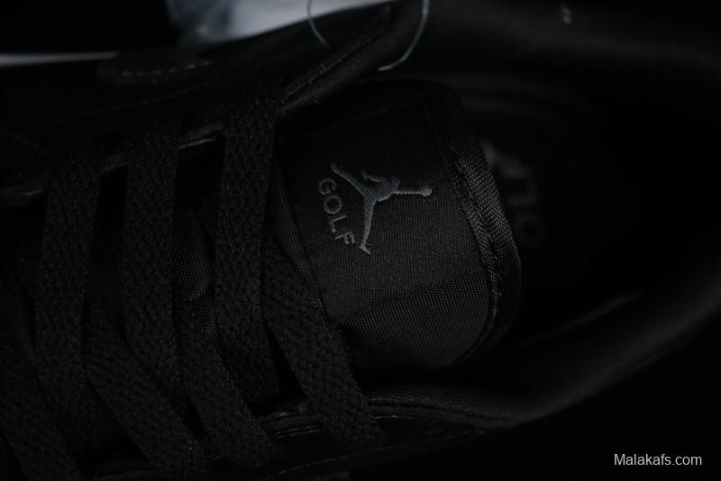 Nike Air Jordan 1 Low Golf Shoes Black Snake Pattern - DD9315-005