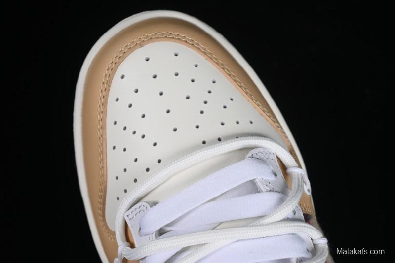 Nike Dunk Low Plaid Variation Retro SB Lace-Up Low-Top Casual Sneakers - DD1503-124