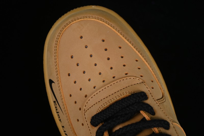 Nike Air Force 1 '07 Low Wheat Low-Top Sneakers - FZ7372-200
