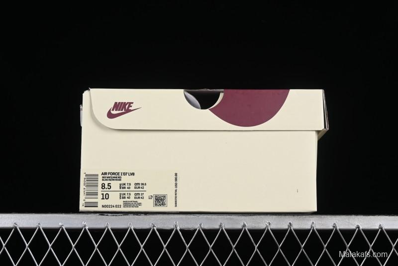 Nike Nocta x Nike Air Force 1 '07 Low Casual Sneakers with 3M Reflective Details and Full-Length Air Cushion - NO0224-022