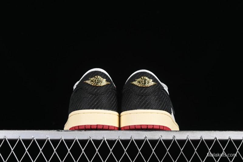 Nike Trophy Room x Jordan 1 Low OG "Away" Casual Sneakers - FN0432-100