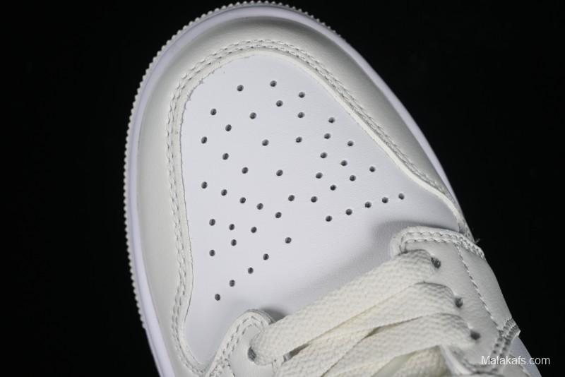 Nike Air Jordan 1 Low AJ1 Lemon Yellow Low-Top Casual Sneakers - FV8486-181