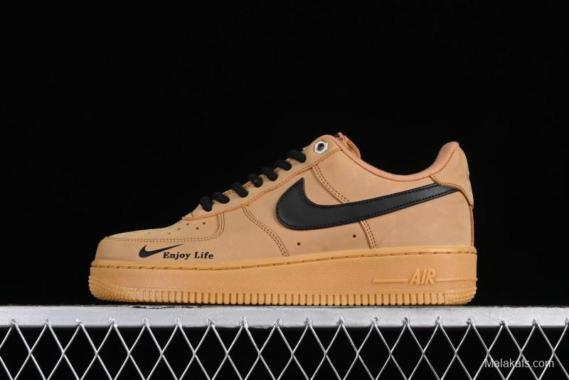 Nike Air Force 1 '07 Low Wheat Low-Top Sneakers - FZ7372-200
