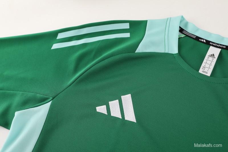 24/25 Adidas Green Short Sleeve Jersey+Shorts