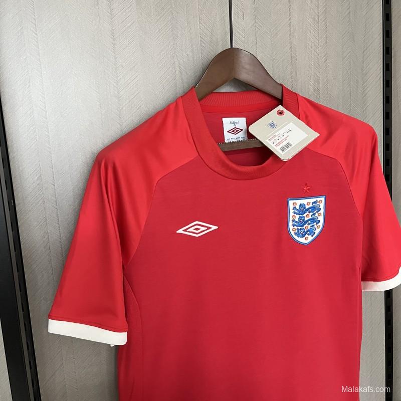 2010 Retro England Away Jersey