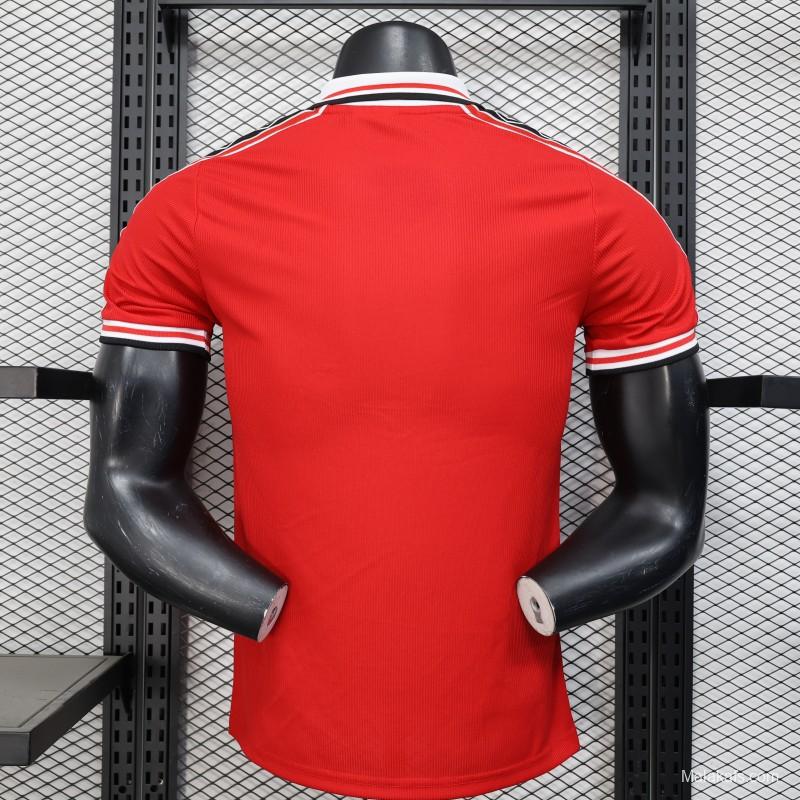 Player Version 98/99 Manchester United Home Jersey