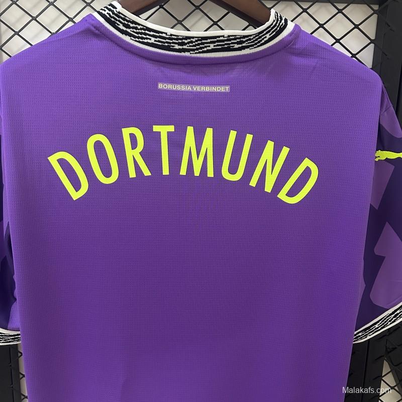 24/25 Borussia Dortmund Purple Goalkeeper Jersey